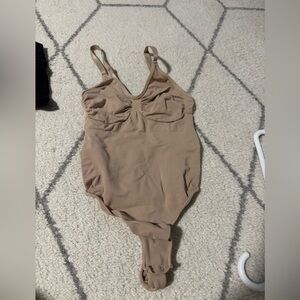 SKIMS Light Brown Bodysuit